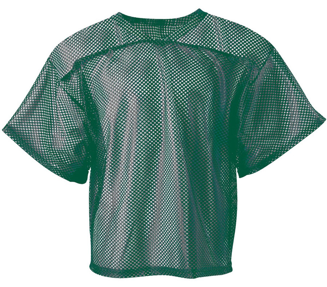 green football practice jersey