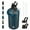 Navy Blue, variant on BJPKPK One Gallon Insulated Water Bottles with Straw Lid, 128oz Large, Stainless Steel Water Bottles with 3 Lids and Paracord Handle for Hot & Cold Liquid, Navy Blue