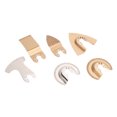 thumbnail image 4 of Oscillating Saw Blade Set, Long Service Life Electrophoretic Coating 6PCS Mixed Multitool Saw Blade  For Concrete, 4 of 8
