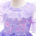thumbnail image 5 of Isabela Costume for Girls Encanto Dress Outfit Cosplay Princess Tutu Dress Up for Halloween, 5 of 6