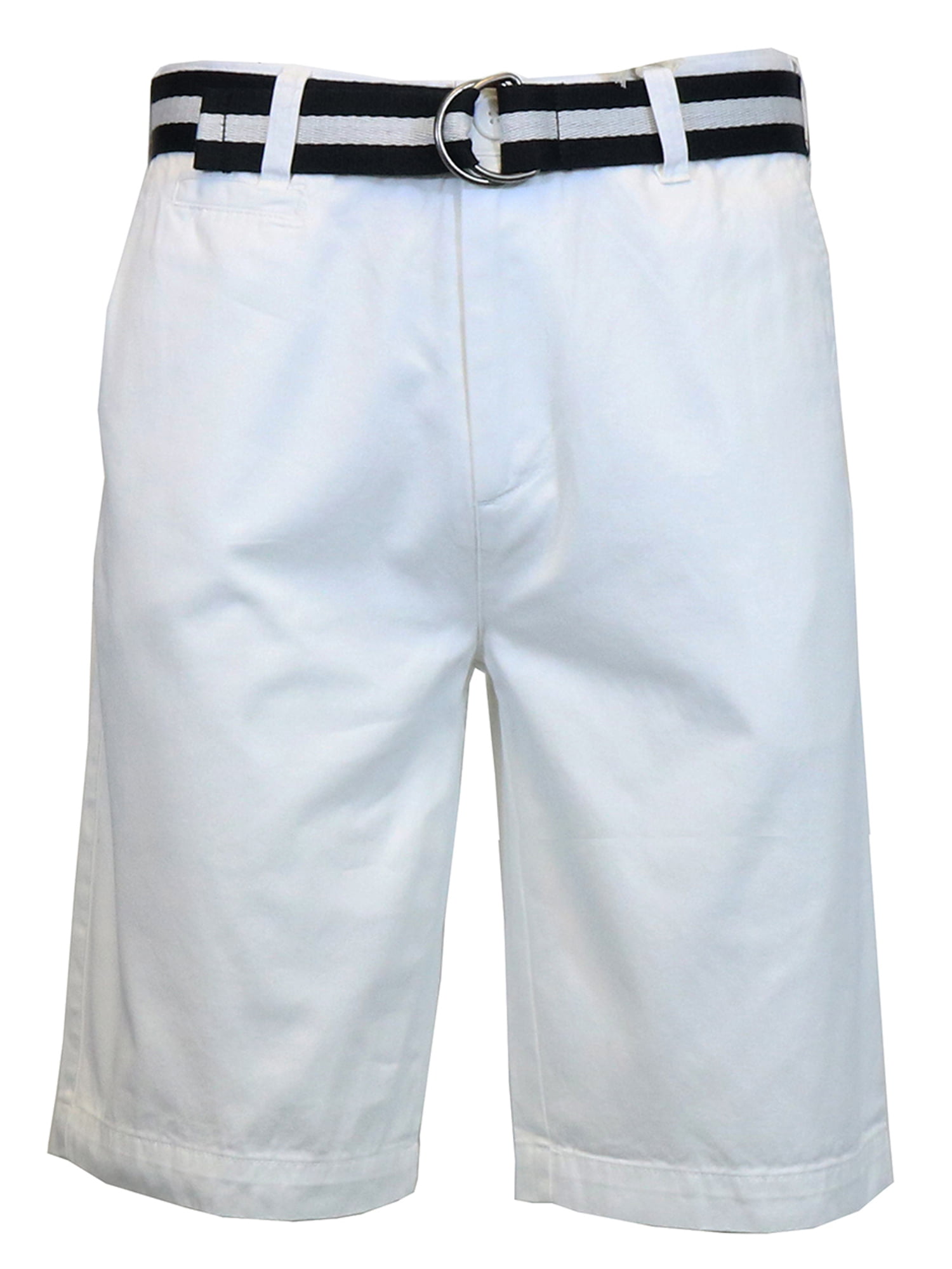 GBH - Men's Cotton Belted Shorts - Walmart.com - Walmart.com