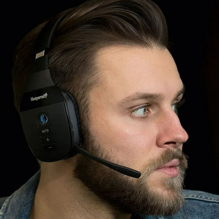  BlueParrott S450-XT Voice-Controlled Bluetooth Headset –  Industry Leading Sound with Long Wireless Range, Extreme Comfort and Up to  24 Hours of Talk Time, Black, Stereo : Cell Phones & Accessories