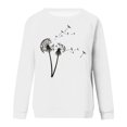thumbnail image 4 of ICHUANYI Liquidación Moda Mujer Casual Manga Larga Cuello Redondo Impreso Señoras Sudadera Tops Blusa ICHUANYI WER202308251195, 4 of 4