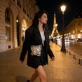 thumbnail image 4 of Weloille Crossbody Bag 1 Pack, Sequins Fashion Chain Underarm Bag, Trendy Unique Mini Bucket Handbag, Lightweight Portable Shoulder Bag for Girl Daily Outing Party Shopping Travel, 4 of 6