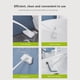 thumbnail image 3 of Cepillo De Limpieza Cepillo de limpieza de baño multifuncional Mango largo suave Conveniente para uso doméstico Wdftyju  Libre de BPA, 3 of 4