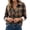 y802_Brown, variant on Jovrlynd Flannel Shirt Women Plaid Long Sleeve Button Down Drawstring Hoodie Shacket with Pocket Trendy Loose Shirt Jacket, S-2XL