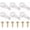 Clear, variant on 50 Pack Glass Retainer Clips 5mm Cabinet Door Glass Clips with Screws for Window Screen Fixing Clear