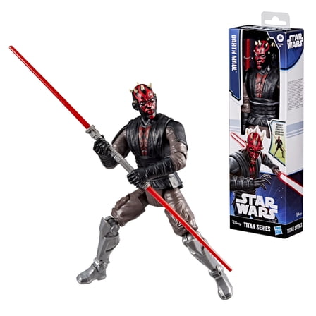 Star Wars Titan Series Darth Maul Action Figure, Star Wars Toys (12")