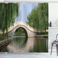 thumbnail image 1 of Ambesonne Willow Tree Shower Curtain, Scenery Calming Image, 69"Wx70"L, Multicolor, 1 of 3