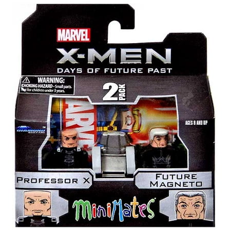Marvel Minimates Series 58 Professor X & Future Magneto Minifigure 2-Pack