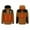 A-Brown, variant on Unisex Winter Rain Jacket Thermal Cozy 4 Heated Zones Heating Coats Plus Size Detachable Hooded Puffer Coat Without Battery Prime 90 off Clearance Sale Black XXXL