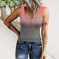 thumbnail image 2 of BLVB Women Sleeveless U Scoop Neck Tank Tops Sleeveless Ribbed Tight Summer Workout Going out Cami Shirt, 2 of 6