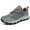 Grey, variant on Mens Sneakers Leather Running Shoes Trainers Sneaker Casual Hiking Shoes