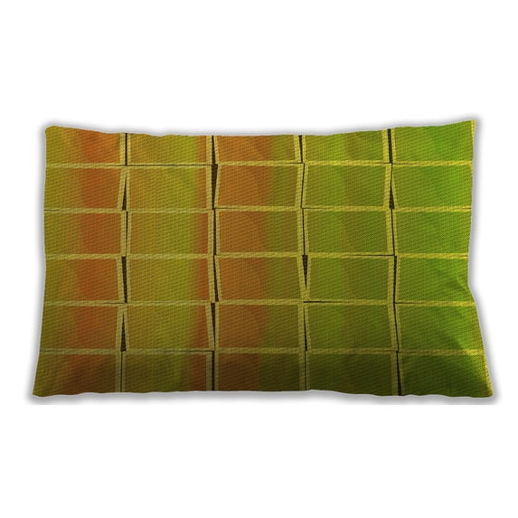 Ahgly Company Indoor Rectangular Contemporary Lumbar Throw Pillow, 13 inch by 19 inch