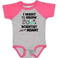 thumbnail image 3 of Inktastic I Want to Grow Up to Be a Scientist Like My Mommy Boys or Girls Baby Bodysuit, 3 of 5