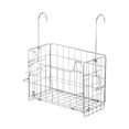thumbnail image 4 of Organizador de ducha Establecimiento plegable multifunción de portavasos de cesta de almacenamiento extraíble para sala de alimentación de toallas Bañ, 4 of 8