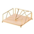thumbnail image 3 of Napkin Serviette Holder Creative Desktop Ornament for Restaurant gold, 3 of 8