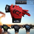 thumbnail image 3 of Guantes de pesca con estampado de rocío, tres dedos, primavera, guantes de pesca para hombre, guantes para montar en bicicleta, verano, 3 of 6