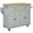 Grey, variant on HOMCOM Modern Rolling Kitchen Island Cart with Drawers, Spice Rack