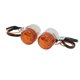 thumbnail image 3 of Luz De Señal De Para Motocicleta, Indicadores De Lámpara De Señal De, Carcasa Roja Elegante Y Resistente De Larga Duración, Alto Brillo Para Monkey Z50J-4L, 3 of 7