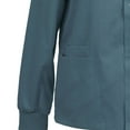thumbnail image 3 of Womens Scrub Jacket Workwear Snap Front Warm-up Scrubs Jacket, 3 of 4