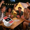 thumbnail image 3 of Automatic Card Shuffler Large Capacity Silent Design for Poker Texas Hold'em Rechargeable Battery Included, 3 of 8