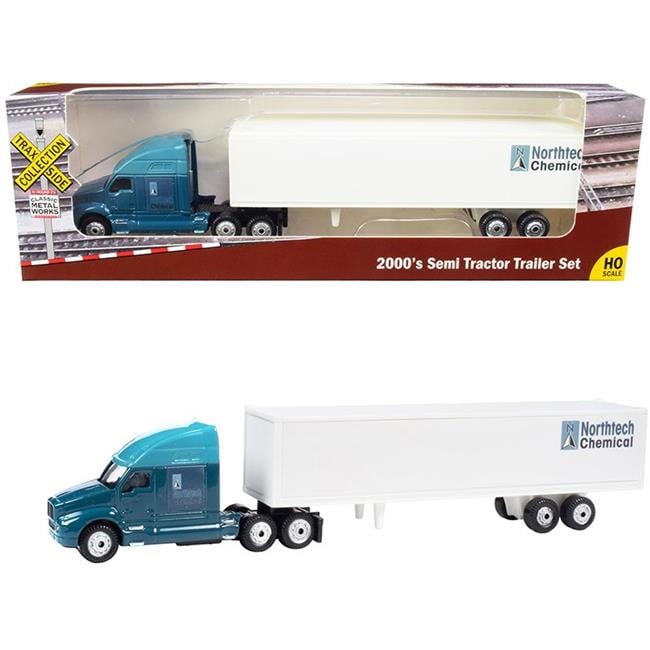 ULRICH HO SCALE 1/87 WHITE 9000 TANDEM AXLE  FREIGHT TRUCK ALL METAL 