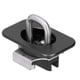 thumbnail image 4 of VOBOR 4 Piezas Bull Ring Acero Inoxidable camión Cama Lateral Amarre Anclajes reemplazo para F150 2015-2021 Acero Inoxidable al RAS(Negro), 4 of 5
