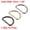 Silver Tone, Gold Tone, Black, variant on Uxcell Metal D Ring 0.79"(20mm) D-Rings Buckle for Hardware Craft DIY Gold Tone, Silver Tone, Black(Total 15pcs)