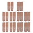 thumbnail image 5 of Eoperou 10 Pairs Transparent Mid-tube Invisible Socks Non-slip Seamless Thin Short Stockings Shoes Accessories, 5 of 8