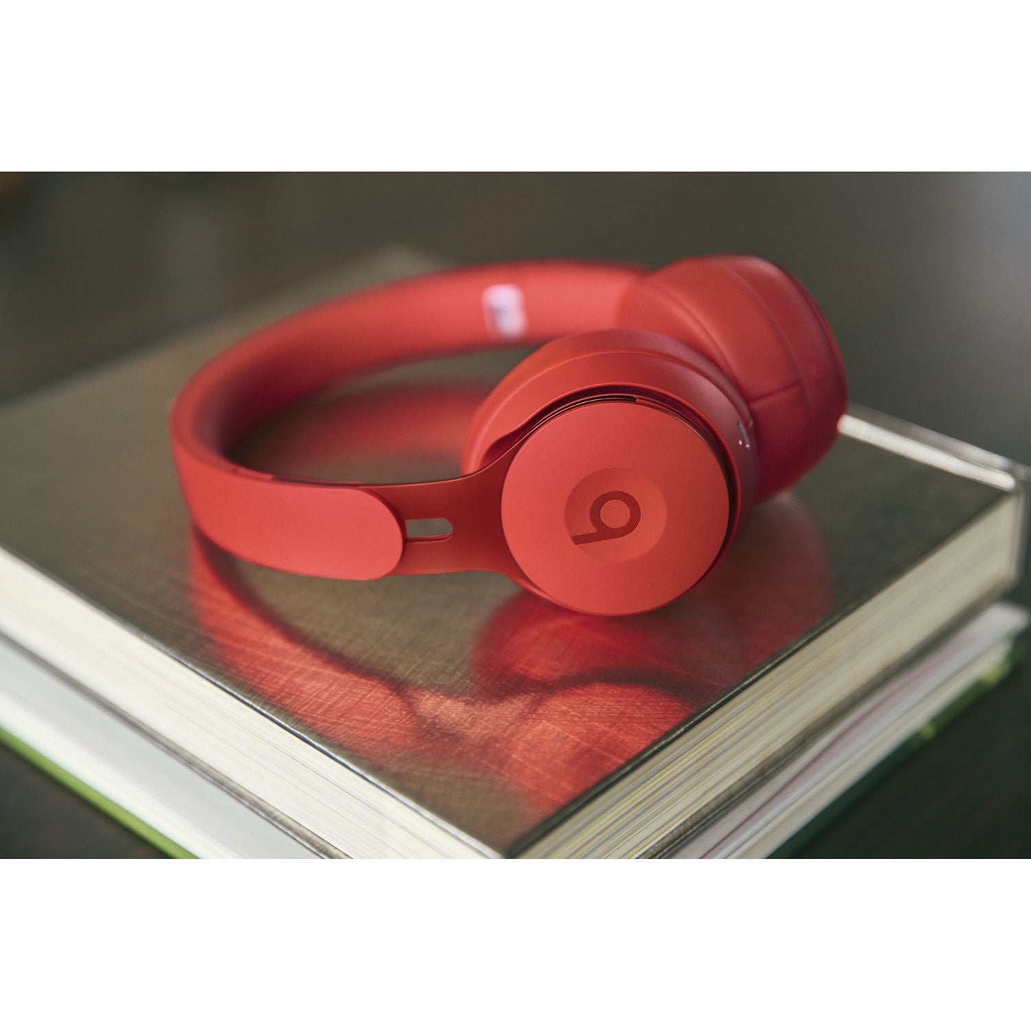 Beats Solo Pro Wireless Noise Cancelling On-Ear Headphones - Red Beats Solo Pro Wireless Noise Cancelling On-Ear Headphones - Red