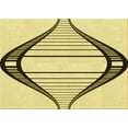 thumbnail image 1 of Ahgly Company Indoor Rectangle Patterned Sun Yellow Area Rugs, 2' x 3', 1 of 6