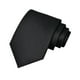 thumbnail image 2 of Corbata para hombres 145 cm de longitud sólida corbata formal para el regalo de la boda de graduación Negro, 2 of 8