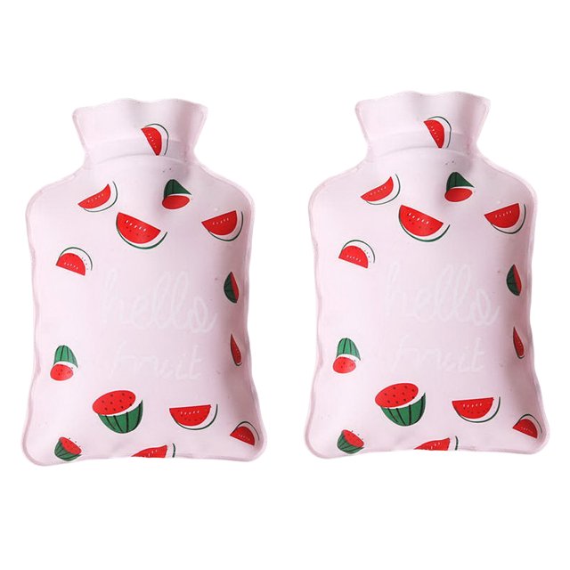 CSChome Hot Water Bottle Hot Water Bottle with Thickened Inner: High-Density PVC Bottle with Good Sealing, Reliable Heat Retention