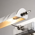 thumbnail image 3 of Lucas McKearn Winchfield Medium Picture Light in Polished Nickel and White Marble, 3 of 5