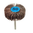thumbnail image 2 of Hyper Tough Flap Wheel, 80 Grit Aluminum Oxide, Brown, New Condition, 2 of 12