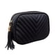 thumbnail image 2 of Bolso de mujer de moda informal Bolso de cadena Bolso bordado Bolso de hombro con borlas para mujer, 2 of 5