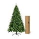 thumbnail image 1 of Arbol de Navidad Pino Artificial 2.10m Frondoso Follaje Verde de Lujo Completo Incluye Soporte Arbol de Navidad para Interior y Exterior 7 Pies de Altura, 1 of 7