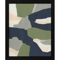 thumbnail image 2 of June Erica Vess 12x14 Black Modern Wood Framed Wall Art Titled - Delta II, 2 of 6