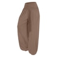 thumbnail image 4 of ZSQDM Plus Size Loose Daily Lightweight Joggers Pants Camouflage Autumn Fragrant Linen Women Blendingpants Xxxl, 4 of 4