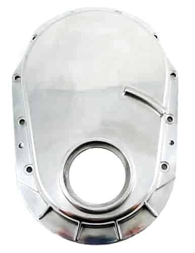 Racing Power Company R8425 Polished Aluminum Timing Chain Cover for Big Block Chevy
