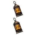 thumbnail image 4 of Bewildely Linterna LED de Halloween, luz nocturna interesante, lámpara colgante alimentada por para interiores y exteriores, accesorios tipo 3 2piezas, 4 of 6