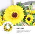 thumbnail image 3 of 1 guirnalda colgante de girasol artificial para puerta, ideal para fiestas., 3 of 7