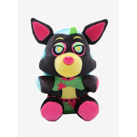 8" Blacklight Roxanne Wolf - FNAF Security Breach Plushie Five Nights at Freddy's Toy Plush