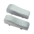 thumbnail image 1 of Almohadillas universales para brazos, 2 uds., lavables, reutilizables, funda extraíble, cojines para reposabrazos de silla Gris Zulema Almohadilla para reposabrazos, 1 of 5