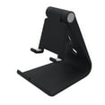 thumbnail image 1 of Maoww Universal Rotating Mobile Phone Holder Stand Foldable Support Desktop Smartphone Tablets Bracket, Black, 1 of 8
