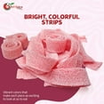 thumbnail image 5 of NY SPICE SHOP Pink Lemonade Sour Belts - 08 Ounce - Sour Strips Candy - Sour Candy Strips - Sour Belts Candy - Candy Strips - Candy Belts - Sour Stripes, 5 of 7