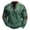 Gray, variant on Men's Sweatshirt Stand Collar Quarter Zip Long Sleeve Graphic Pullover with Contrast Sleeve Patches for Comfortable Casual Top Wear in Fall Winter Western Style Green #019 2XL