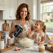 LINKChef Hand Mixer, powerful Electric Handheld Mixer, 5 Speed Electric Mixers for Kitchen (Black)