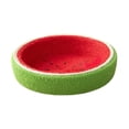 thumbnail image 1 of Nido para gatos de sandía, cama rascadora versátil, resistente a los arañazos, cama moderna para salón, nido para dormir para gatitos, gatos al aire l XL y sin base, 1 of 8